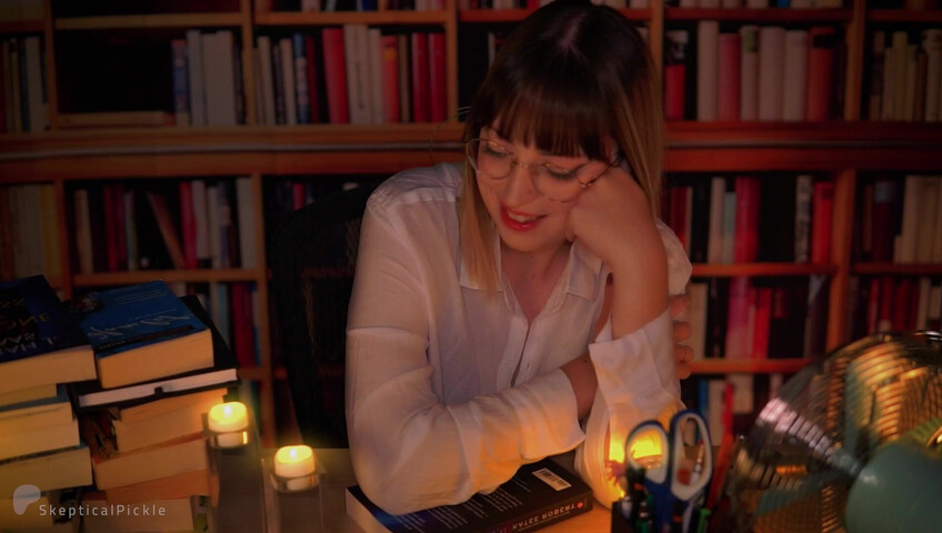 SkepticalPickle ASMR - Inappropriate Librarian Licks Your Ears (platinum)