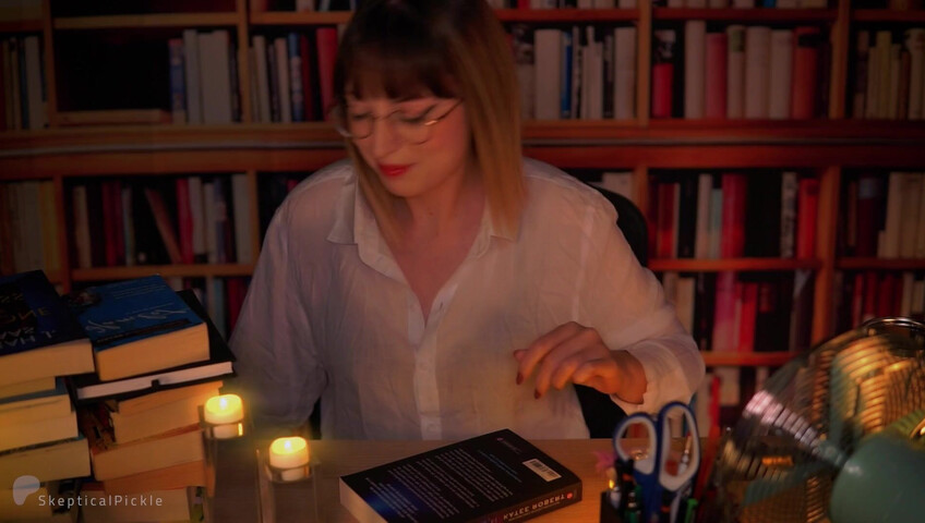 SkepticalPickle ASMR - Inappropriate Librarian Licks Your Ears (platinum)