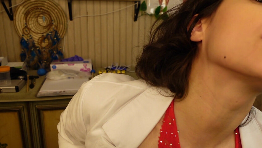 Irma La Dulce ASMR - Peek-a-Boo Part 2 Chiropractic Sperm Extract Clinic