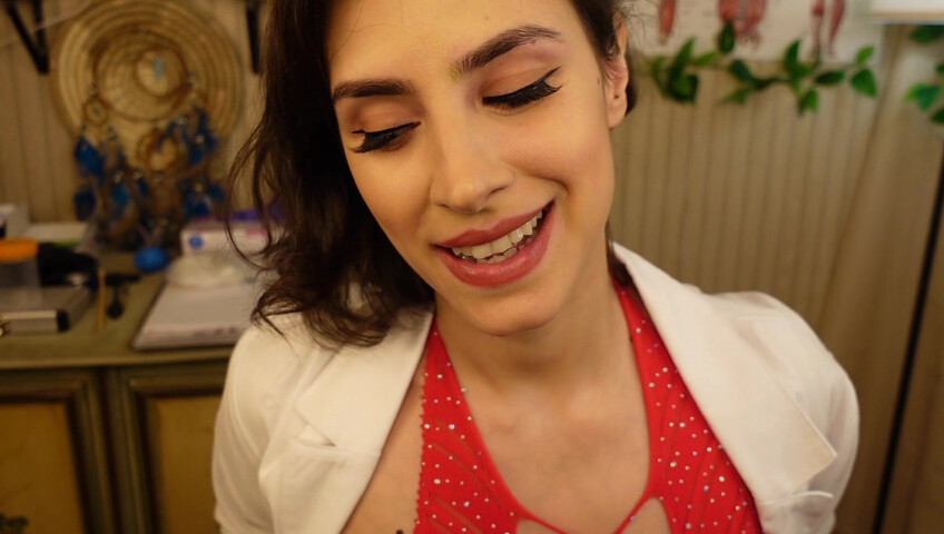 Irma La Dulce ASMR - Peek-a-Boo Part 2 Chiropractic Sperm Extract Clinic