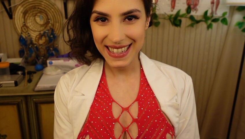 Irma La Dulce ASMR - Peek-a-Boo Part 2 Chiropractic Sperm Extract Clinic