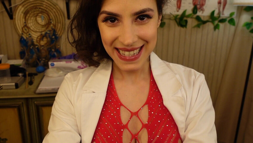 Irma La Dulce ASMR - Peek-a-Boo Part 2 Chiropractic Sperm Extract Clinic