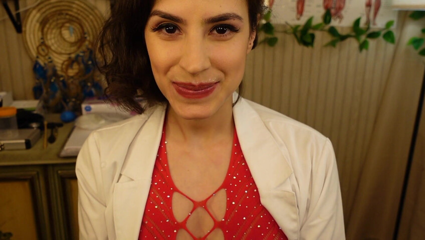 Irma La Dulce ASMR - Peek-a-Boo Part 2 Chiropractic Sperm Extract Clinic