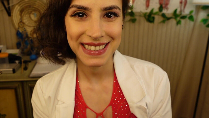 Irma La Dulce ASMR - Peek-a-Boo Part 2 Chiropractic Sperm Extract Clinic