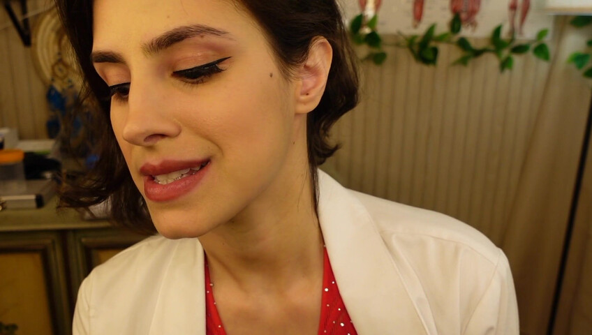 Irma La Dulce ASMR - Peek-a-Boo Part 2 Chiropractic Sperm Extract Clinic