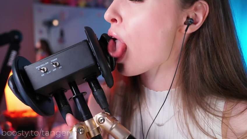 Tangerin ASMR - 25 Jan 2026 - Close Whispering / Ear Licking / Lipping / Kisses / Ear Biting & Eye Contact