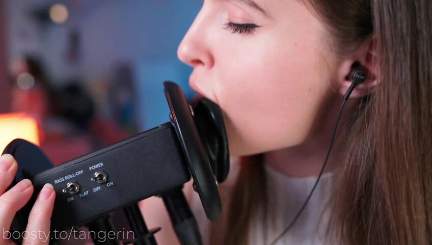 Tangerin ASMR - 25 Jan 2026 - Close Whispering / Ear Licking / Lipping / Kisses / Ear Biting & Eye Contact