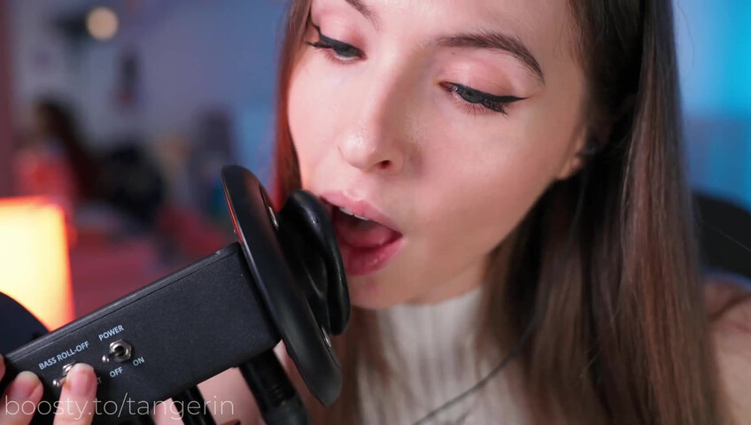 Tangerin ASMR - 25 Jan 2026 - Close Whispering / Ear Licking / Lipping / Kisses / Ear Biting & Eye Contact