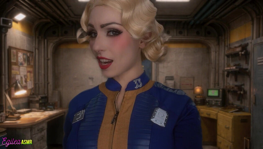 Egilea ASMR - [EXCLUSIVE VIDEO] Vault Dweller Flirts with YOU Kisses