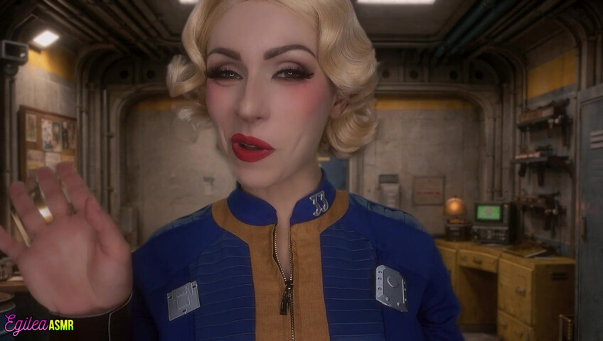 Egilea ASMR - [EXCLUSIVE VIDEO] Vault Dweller Flirts with YOU Kisses
