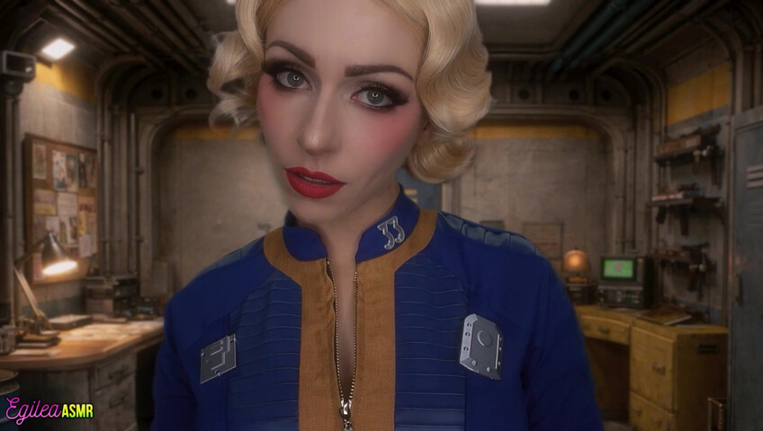 Egilea ASMR - [EXCLUSIVE VIDEO] Vault Dweller Flirts with YOU Kisses