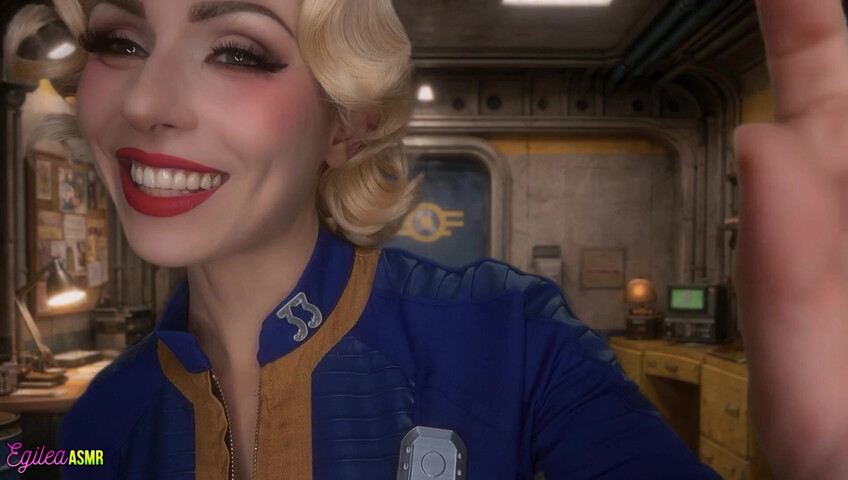 Egilea ASMR - [EXCLUSIVE VIDEO] Vault Dweller Flirts with YOU Kisses
