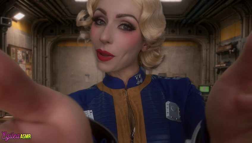 Egilea ASMR - [EXCLUSIVE VIDEO] Vault Dweller Flirts with YOU Kisses