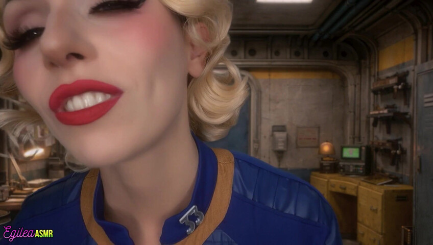 Egilea ASMR - [EXCLUSIVE VIDEO] Vault Dweller Flirts with YOU Kisses