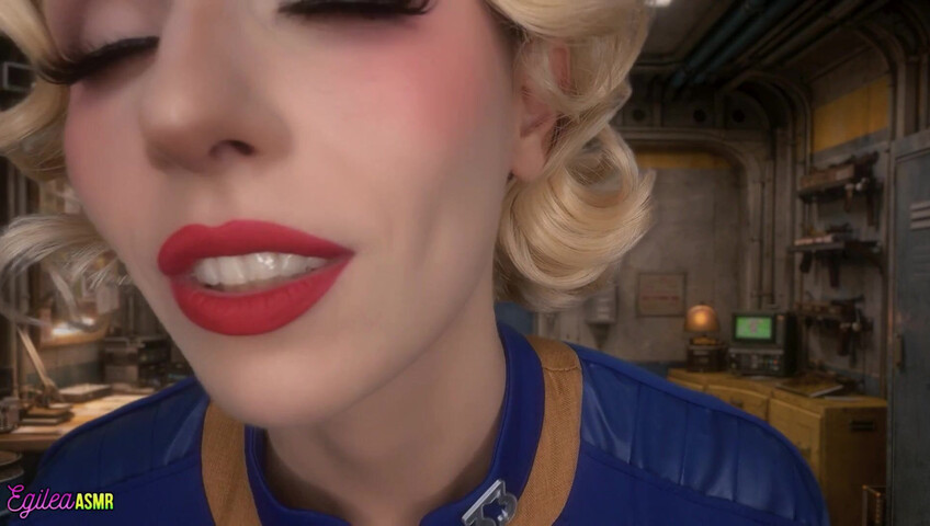 Egilea ASMR - [EXCLUSIVE VIDEO] Vault Dweller Flirts with YOU Kisses
