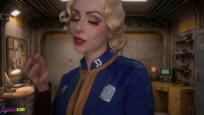 Egilea ASMR - [EXCLUSIVE VIDEO] Vault Dweller Flirts with YOU Kisses
