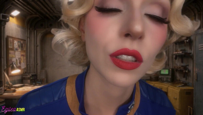 Egilea ASMR - [EXCLUSIVE VIDEO] Vault Dweller Flirts with YOU Kisses