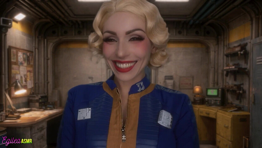 Egilea ASMR - [EXCLUSIVE VIDEO] Vault Dweller Flirts with YOU Kisses