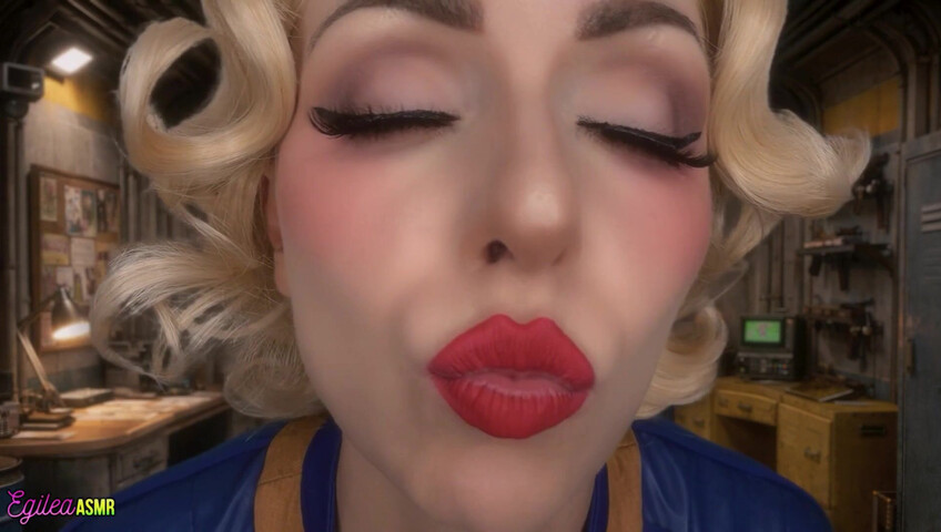 Egilea ASMR - [EXCLUSIVE VIDEO] Vault Dweller Flirts with YOU Kisses