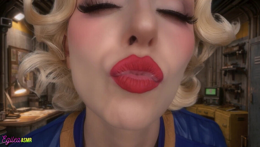 Egilea ASMR - [EXCLUSIVE VIDEO] Vault Dweller Flirts with YOU Kisses