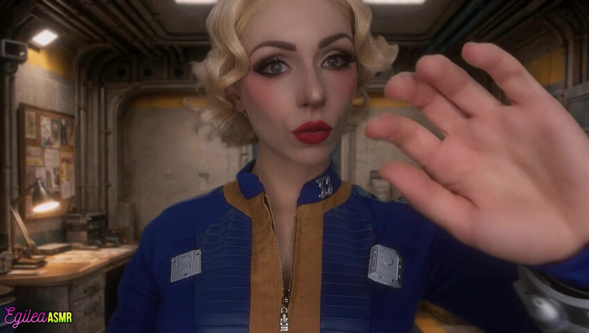 Egilea ASMR - [EXCLUSIVE VIDEO] Vault Dweller Flirts with YOU Kisses