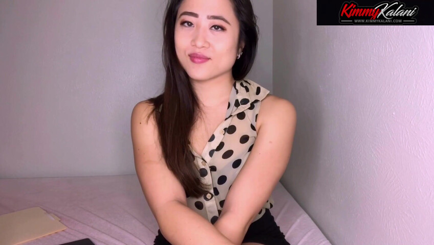 Kimmy Kalani ASMR - Secretary Gives Boss A Striptease