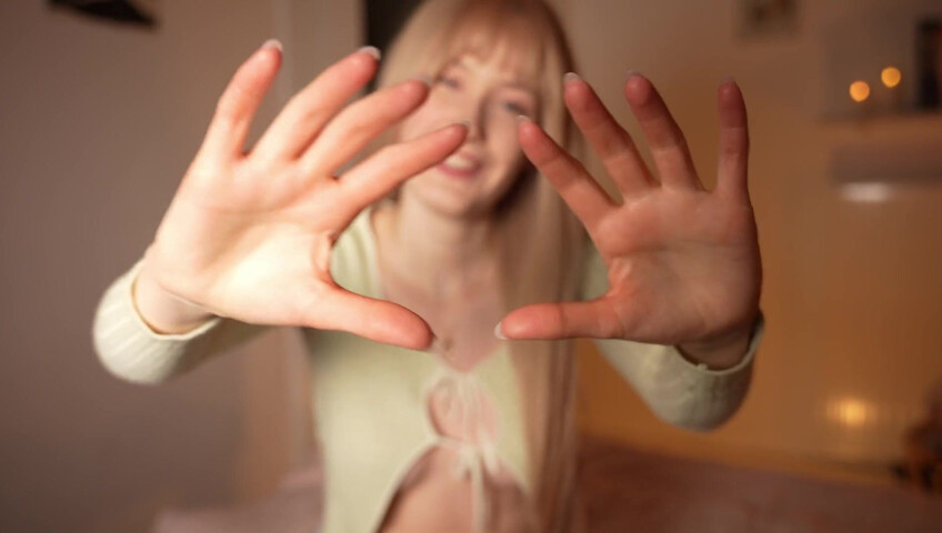 Emily ASMR -  Curious Step Sis Gives You A Massage | ASMR Roleplay