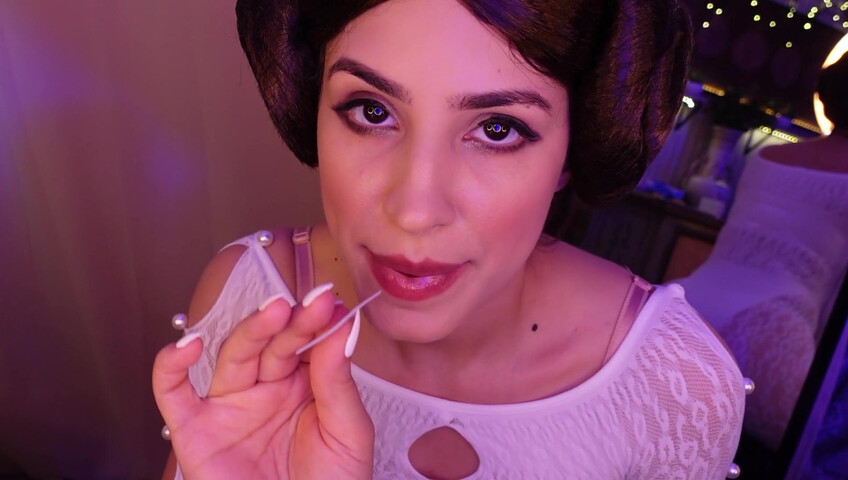 Irma La Dulce ASMR - STAR WARS THE FORCE | PRINCESS LEIA JOI