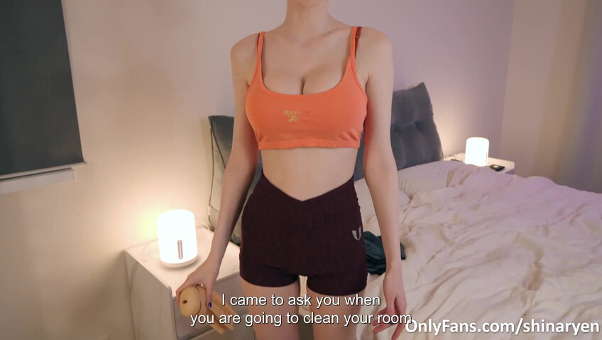 Shinaryen – Stepmom Teaches Me Sex, Lets Me Fuck Her Pussy, Big Tits and Cum