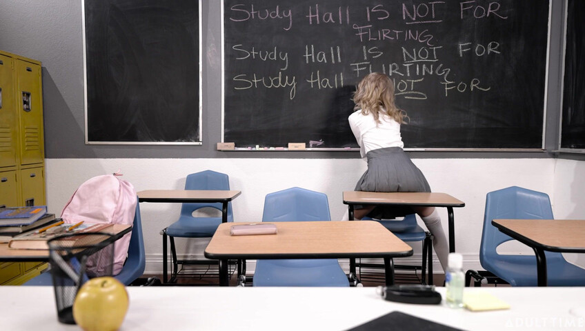 [Adult Time Originals - ASMR Fantasy] Naughty Student Asks For Extra Detention