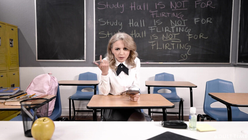 [Adult Time Originals - ASMR Fantasy] Naughty Student Asks For Extra Detention