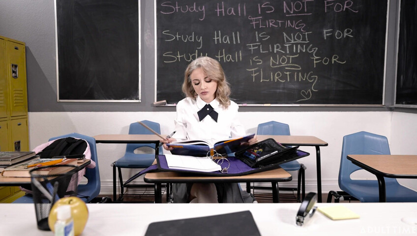 [Adult Time Originals - ASMR Fantasy] Naughty Student Asks For Extra Detention