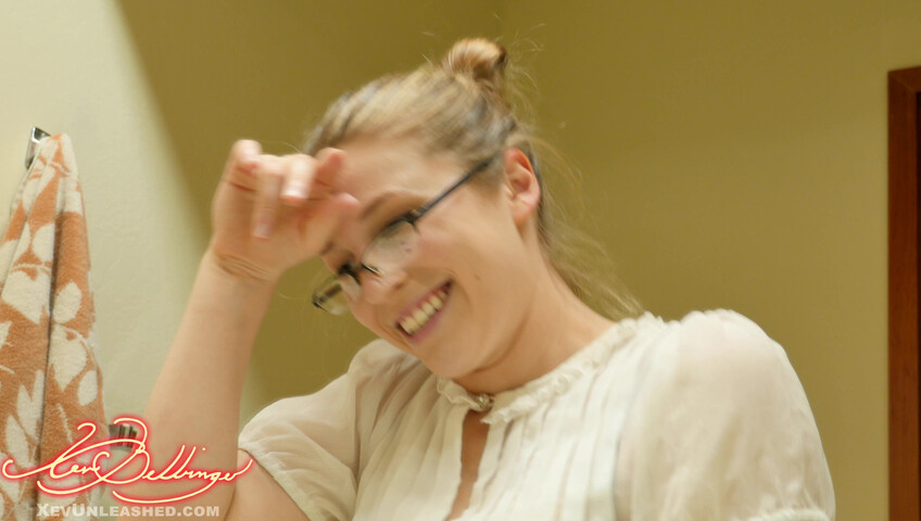 Xev Bellringer - Biggest Breasts In The Office - 4K