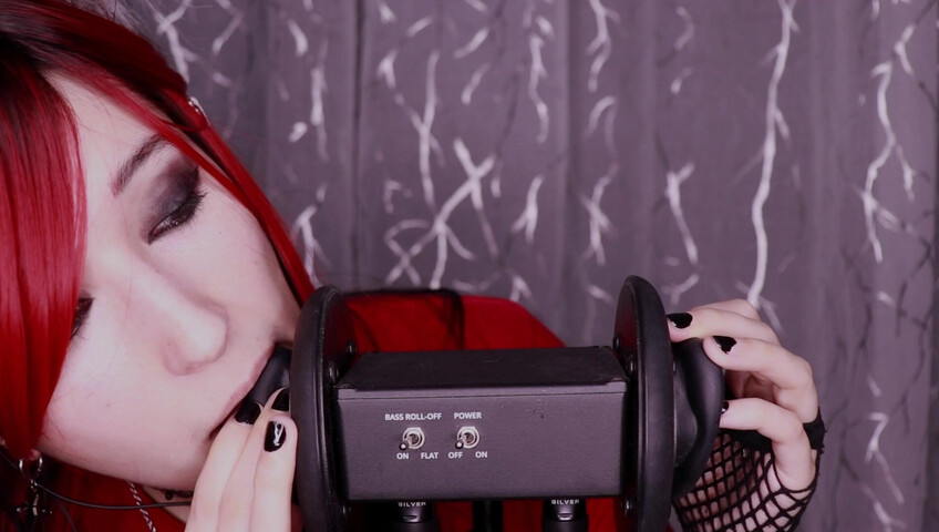 Seafoam Kitten's ASMR - MOUTHLY EAR THINGS (licking, tongue punching, ear blowing)​