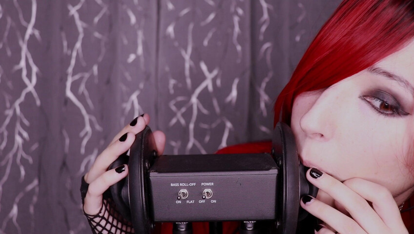 Seafoam Kitten's ASMR - MOUTHLY EAR THINGS (licking, tongue punching, ear blowing)​