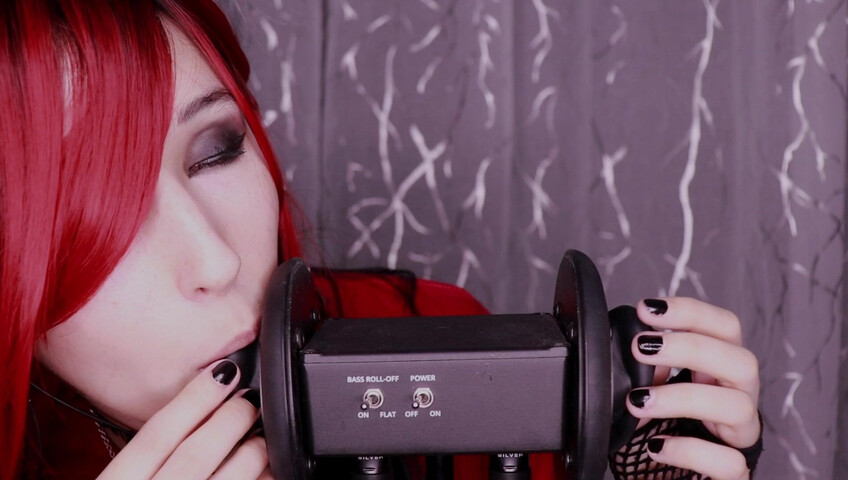 Seafoam Kitten's ASMR - MOUTHLY EAR THINGS (licking, tongue punching, ear blowing)​