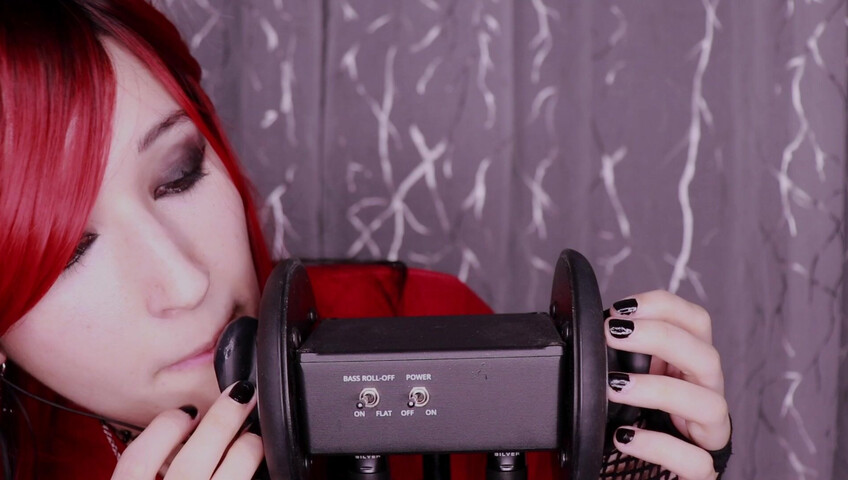 Seafoam Kitten's ASMR - MOUTHLY EAR THINGS (licking, tongue punching, ear blowing)​