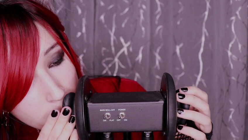 Seafoam Kitten's ASMR - MOUTHLY EAR THINGS (licking, tongue punching, ear blowing)​