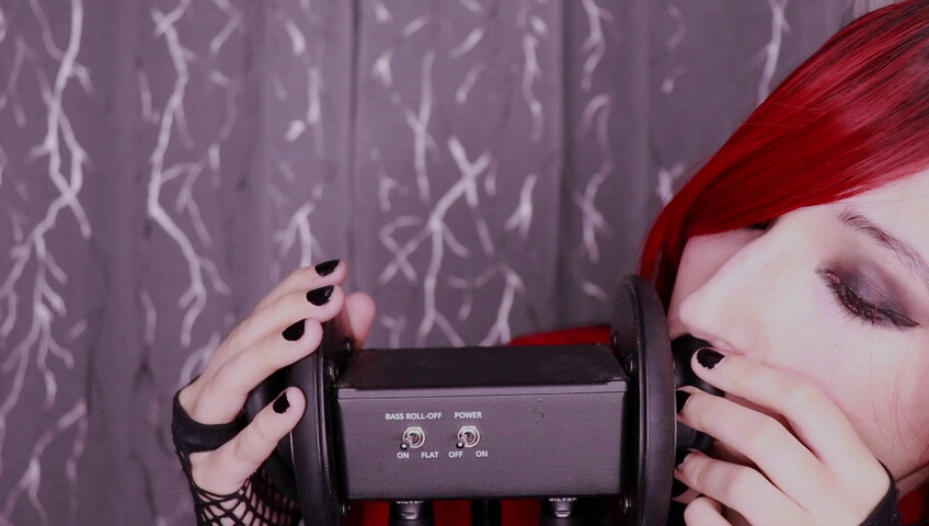 Seafoam Kitten's ASMR - MOUTHLY EAR THINGS (licking, tongue punching, ear blowing)​