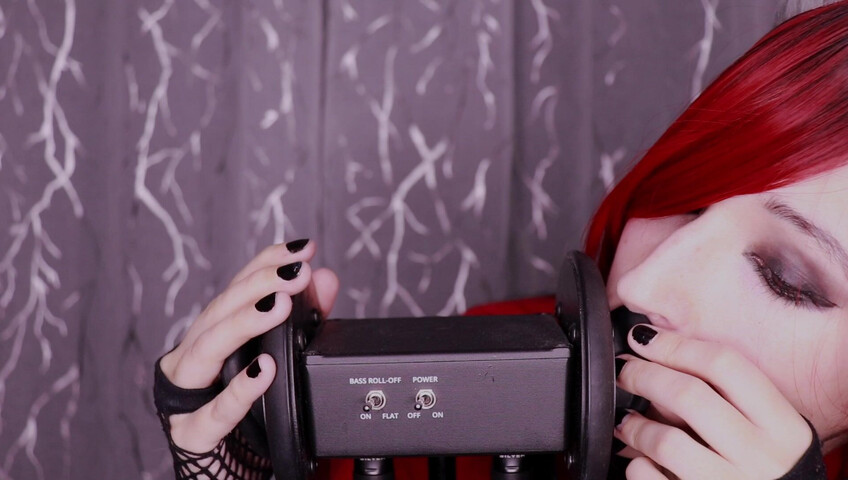 Seafoam Kitten's ASMR - MOUTHLY EAR THINGS (licking, tongue punching, ear blowing)​