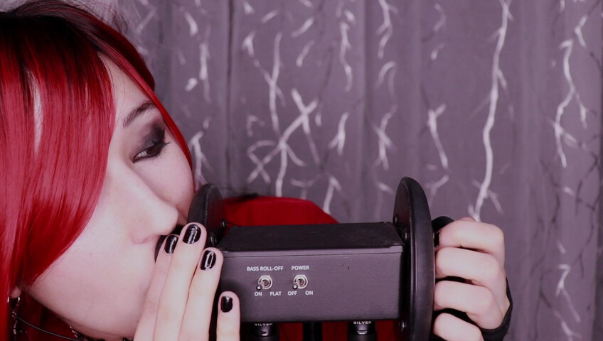 Seafoam Kitten's ASMR - MOUTHLY EAR THINGS (licking, tongue punching, ear blowing)​