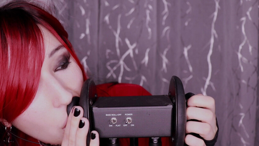 Seafoam Kitten's ASMR - MOUTHLY EAR THINGS (licking, tongue punching, ear blowing)​