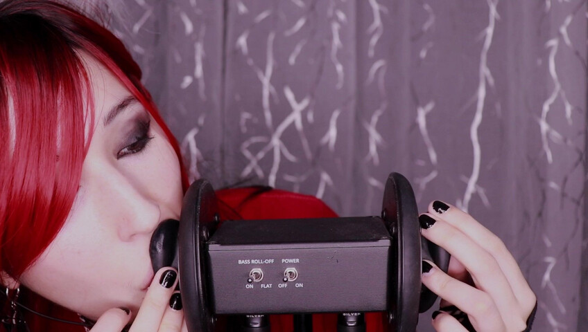 Seafoam Kitten's ASMR - MOUTHLY EAR THINGS (licking, tongue punching, ear blowing)​