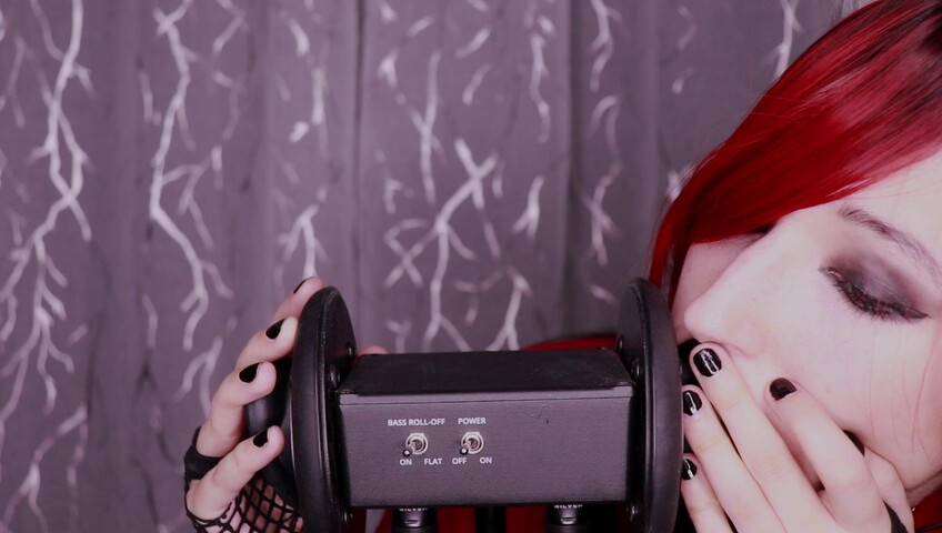 Seafoam Kitten's ASMR - MOUTHLY EAR THINGS (licking, tongue punching, ear blowing)​