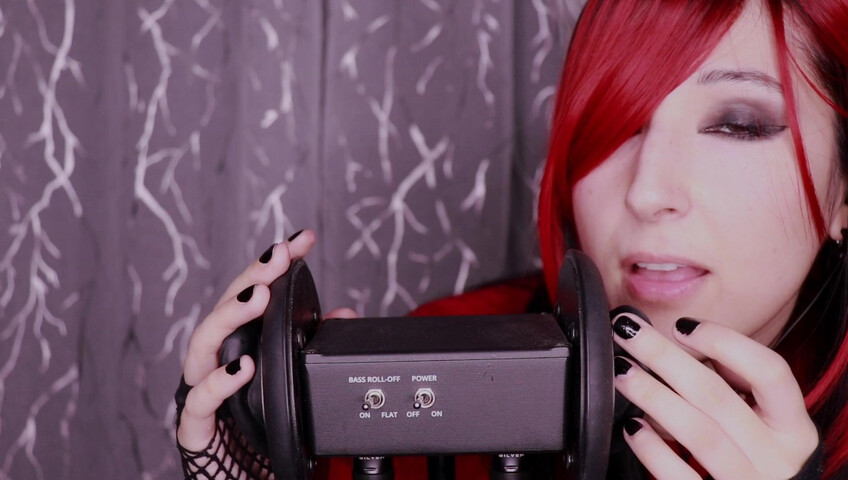 Seafoam Kitten's ASMR - MOUTHLY EAR THINGS (licking, tongue punching, ear blowing)​