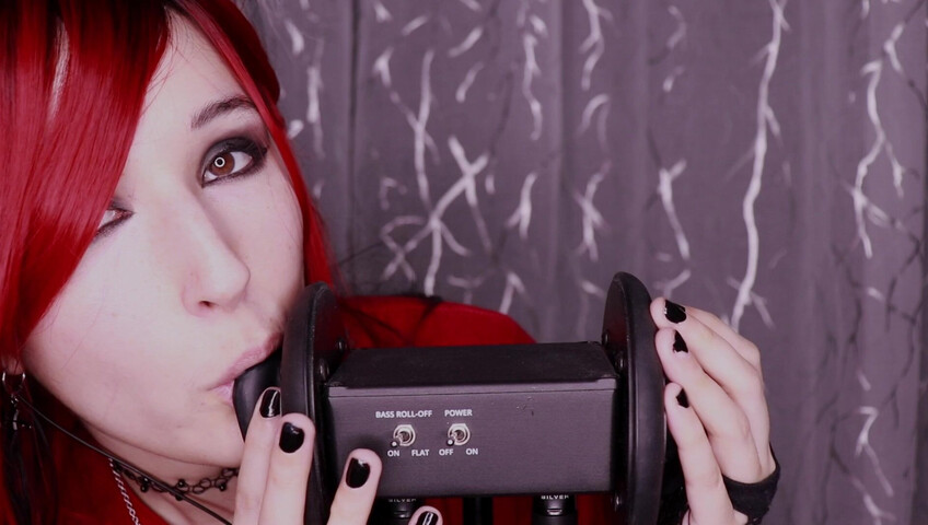 Seafoam Kitten's ASMR - MOUTHLY EAR THINGS (licking, tongue punching, ear blowing)​