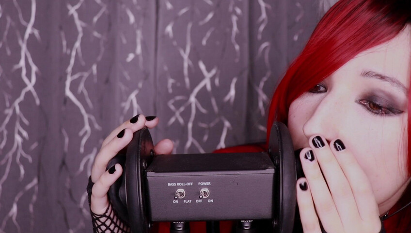 Seafoam Kitten's ASMR - MOUTHLY EAR THINGS (licking, tongue punching, ear blowing)​