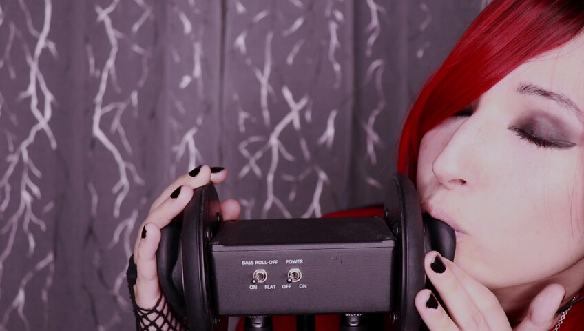 Seafoam Kitten's ASMR - MOUTHLY EAR THINGS (licking, tongue punching, ear blowing)​