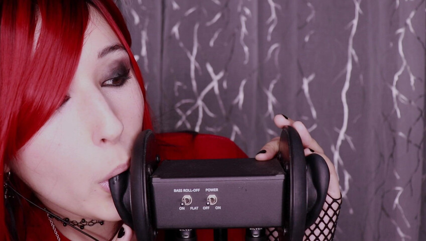 Seafoam Kitten's ASMR - MOUTHLY EAR THINGS (licking, tongue punching, ear blowing)​