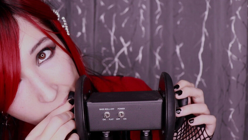 Seafoam Kitten's ASMR - MOUTHLY EAR THINGS (licking, tongue punching, ear blowing)​